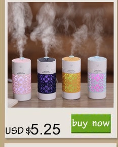 280ML Air Humidifier LED Candle Ultrasonic Cool Mist Essential Oil Diffuser USB Aroma Lamp Car Purifier Fogger Mist Maker