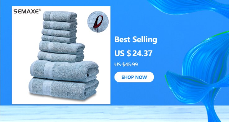 Petite Serviette SEMAXE Premium Ensemble Pour salle de bain, coton Haute Absorption D'eau Douce Et Résistante à la décoloration (4 petite serviette Ensemble) La nouvelle Liste