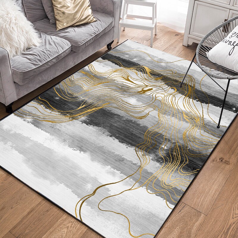 Alibaba — Tapis de sol moderne 3d style japonais, accessoire antidérapante en bois pour salon et chambre à coucher d'usine, offre spéciale