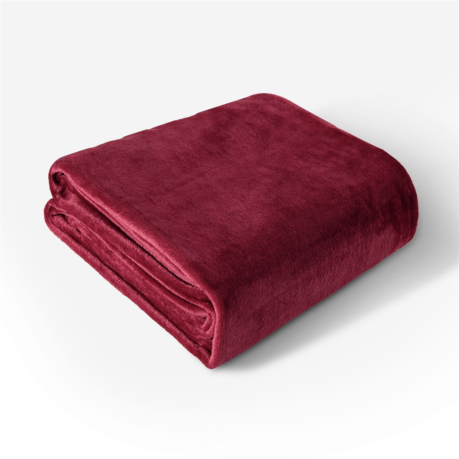 Topfinel – couverture molletonnée de couleur unie pour l'hiver, Super chaude et douce, en molleton de corail, à jeter sur le canapé ou le lit, couvre-lit de voyage