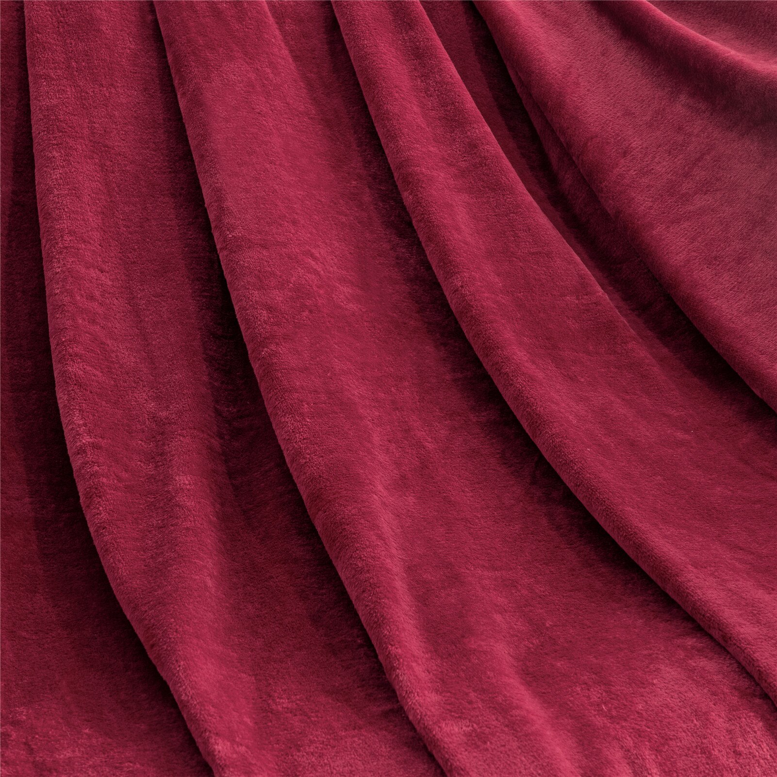 Topfinel – couverture molletonnée de couleur unie pour l'hiver, Super chaude et douce, en molleton de corail, à jeter sur le canapé ou le lit, couvre-lit de voyage