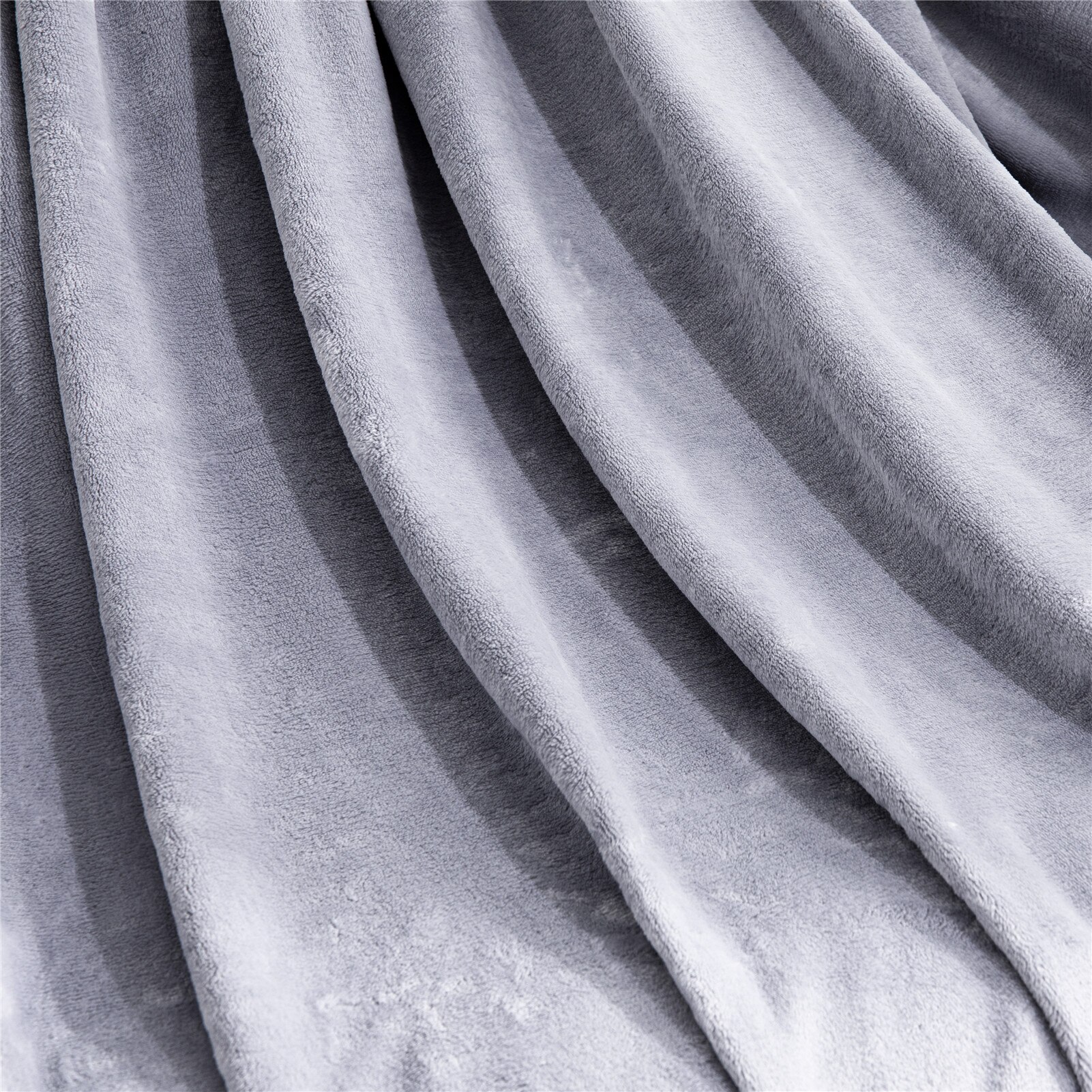 Topfinel – couverture molletonnée de couleur unie pour l'hiver, Super chaude et douce, en molleton de corail, à jeter sur le canapé ou le lit, couvre-lit de voyage