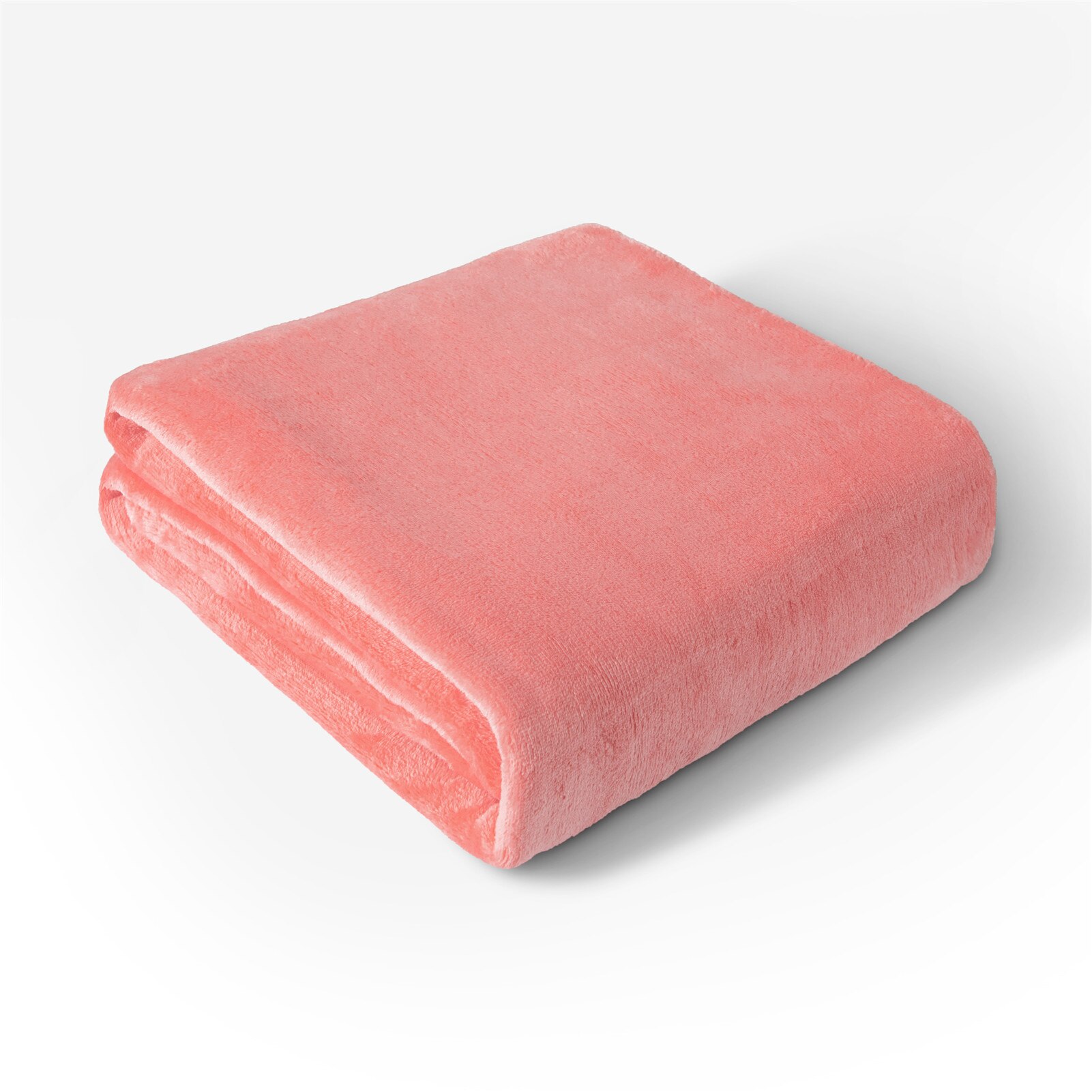 Topfinel – couverture molletonnée de couleur unie pour l'hiver, Super chaude et douce, en molleton de corail, à jeter sur le canapé ou le lit, couvre-lit de voyage