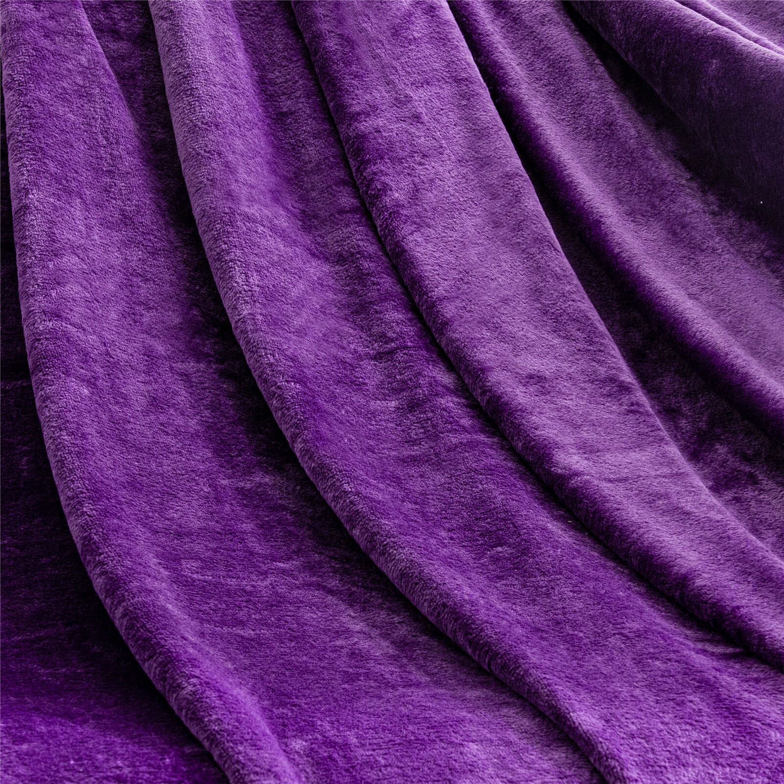 Topfinel – couverture molletonnée de couleur unie pour l'hiver, Super chaude et douce, en molleton de corail, à jeter sur le canapé ou le lit, couvre-lit de voyage