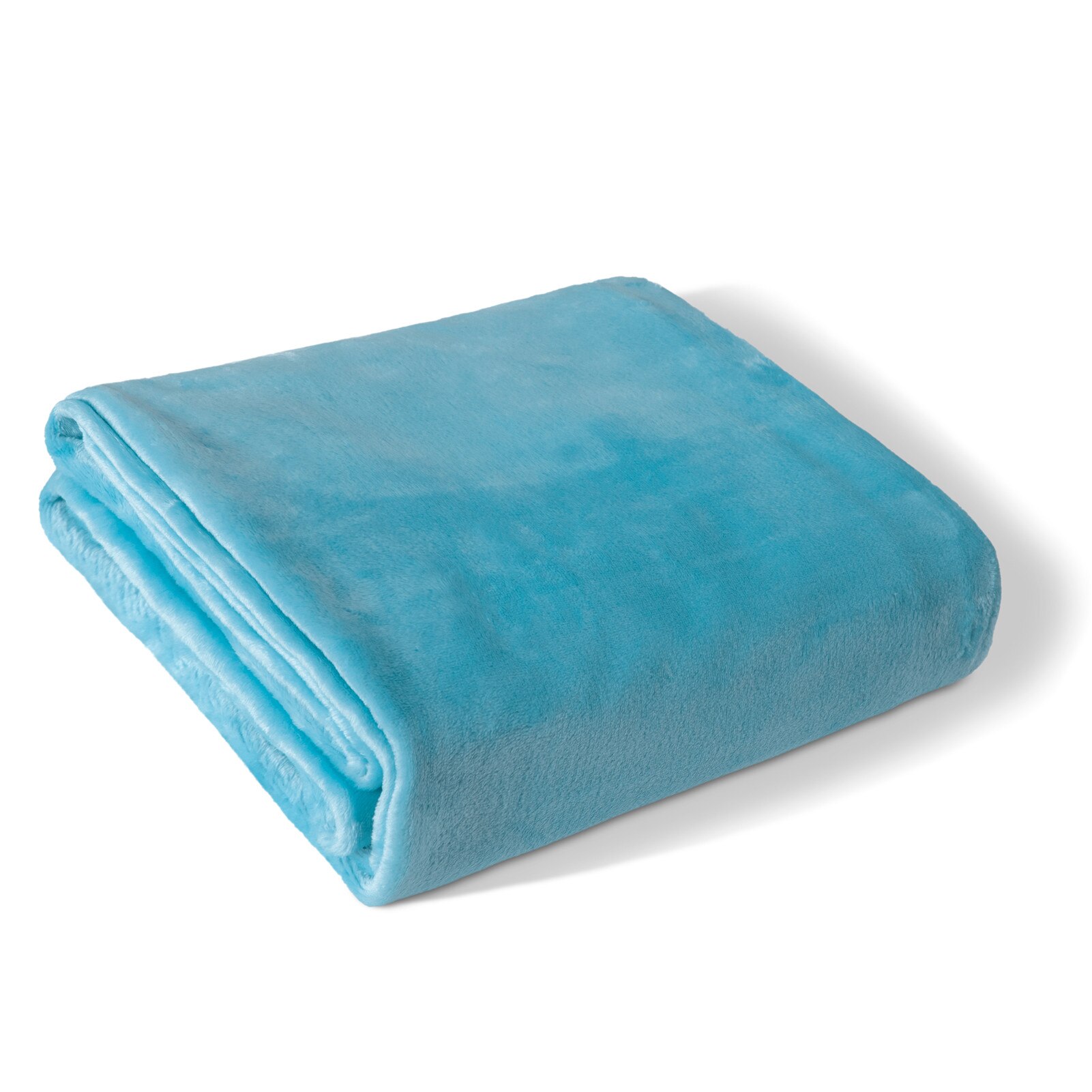 Topfinel – couverture molletonnée de couleur unie pour l'hiver, Super chaude et douce, en molleton de corail, à jeter sur le canapé ou le lit, couvre-lit de voyage