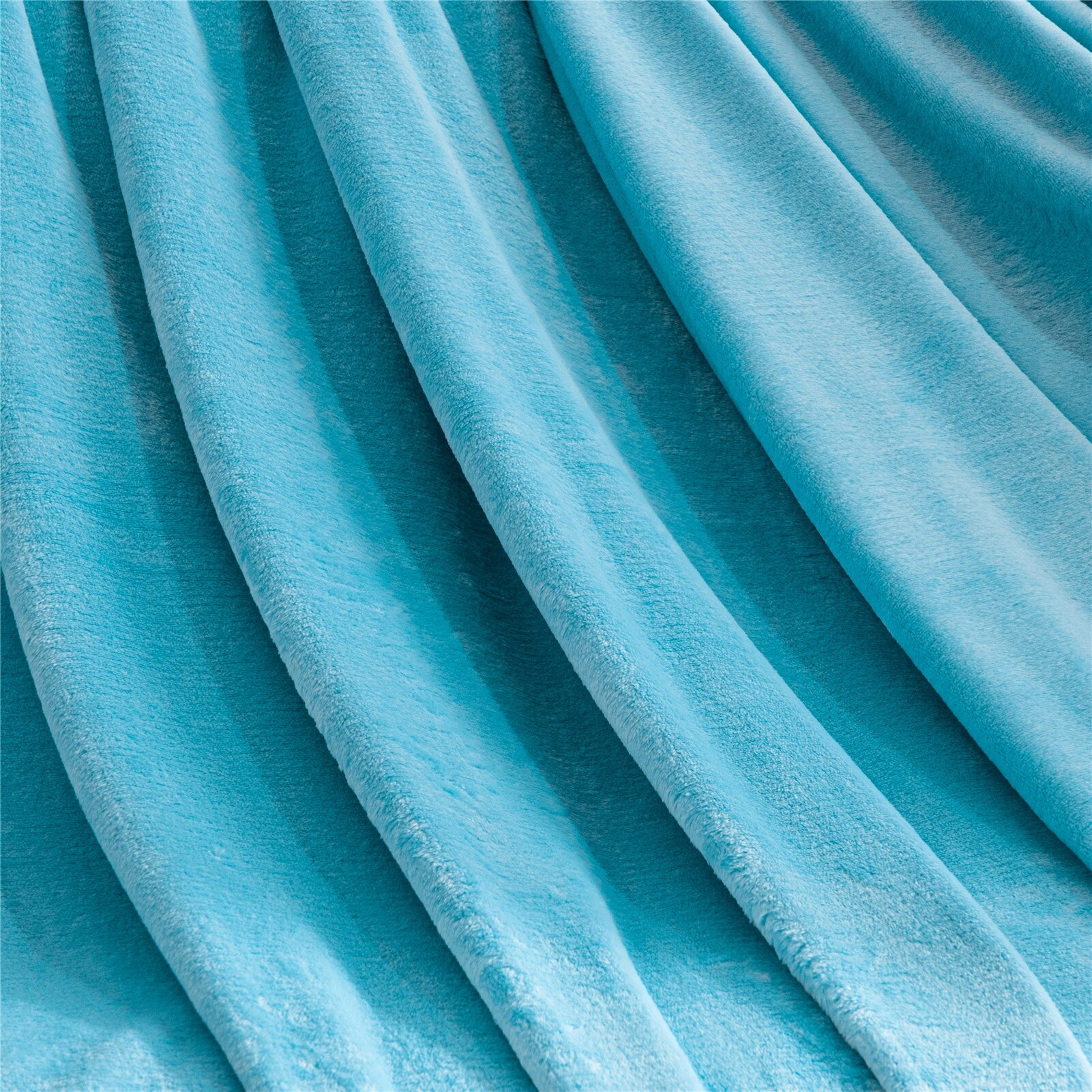 Topfinel – couverture molletonnée de couleur unie pour l'hiver, Super chaude et douce, en molleton de corail, à jeter sur le canapé ou le lit, couvre-lit de voyage