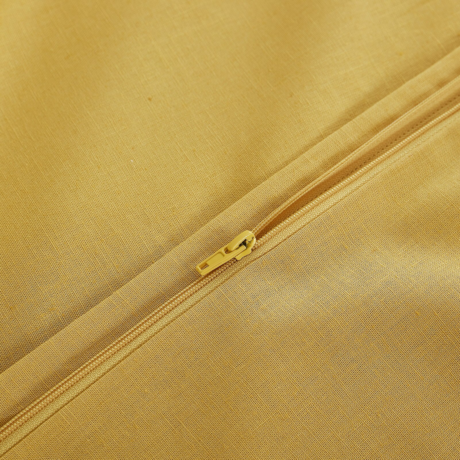 Parure de lit moderne en 55% coton et lin, couleur unie, housse de couette, style français, pour la maison