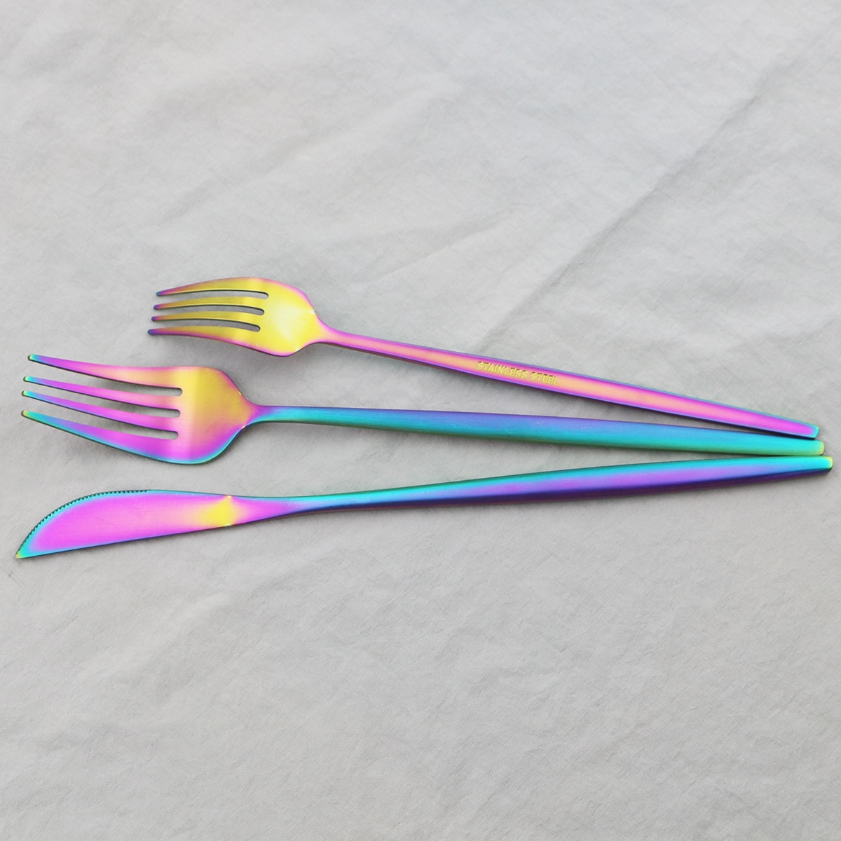 Couverts en acier inoxydable, 30 pièces