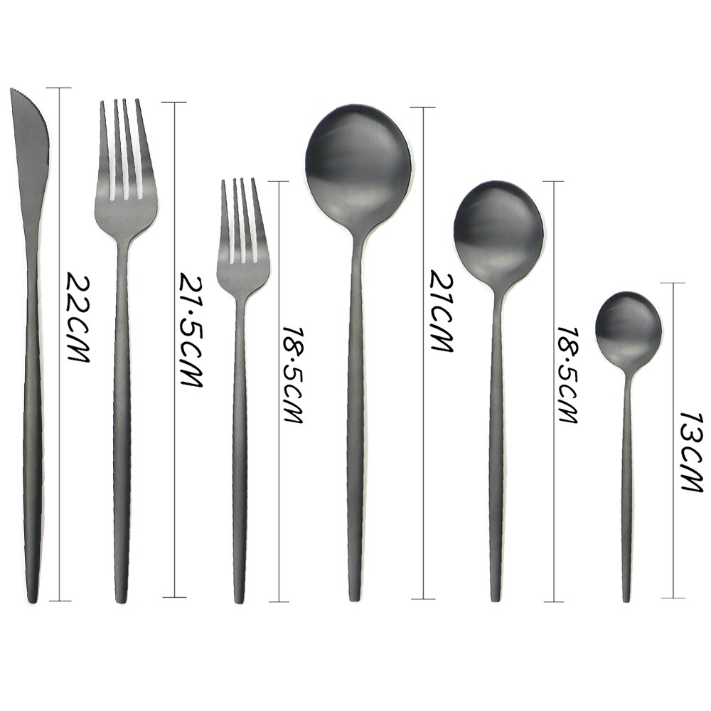 Couverts en acier inoxydable, 30 pièces