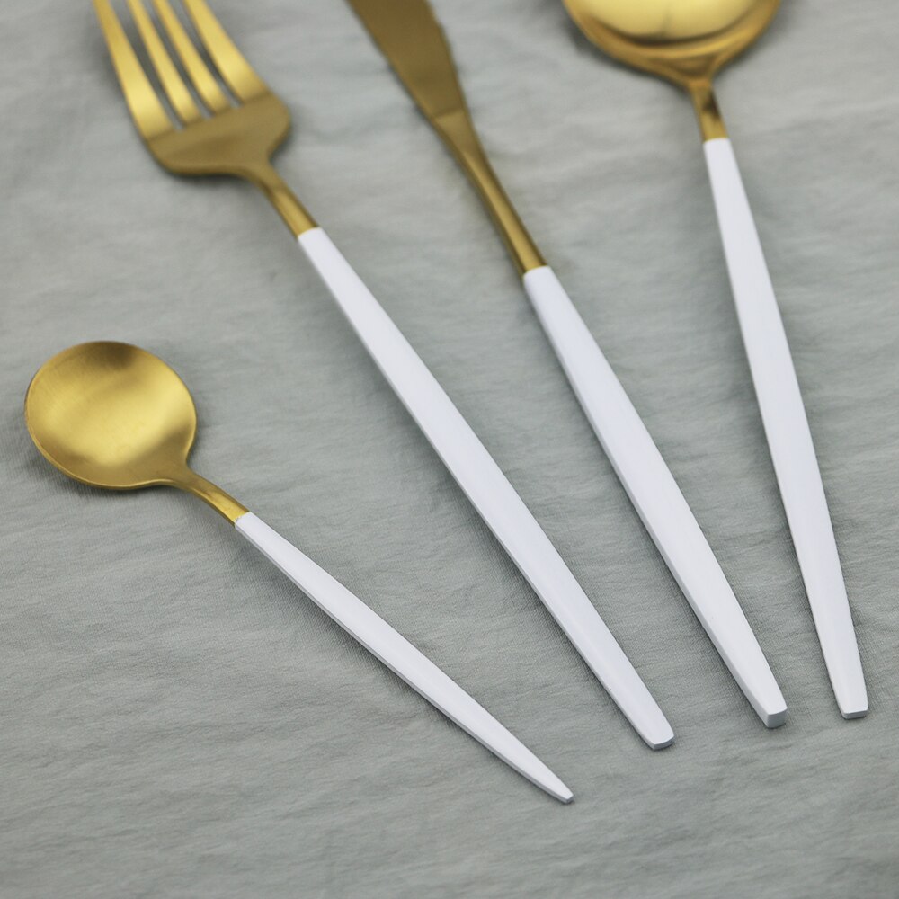 Couverts en acier inoxydable, 30 pièces