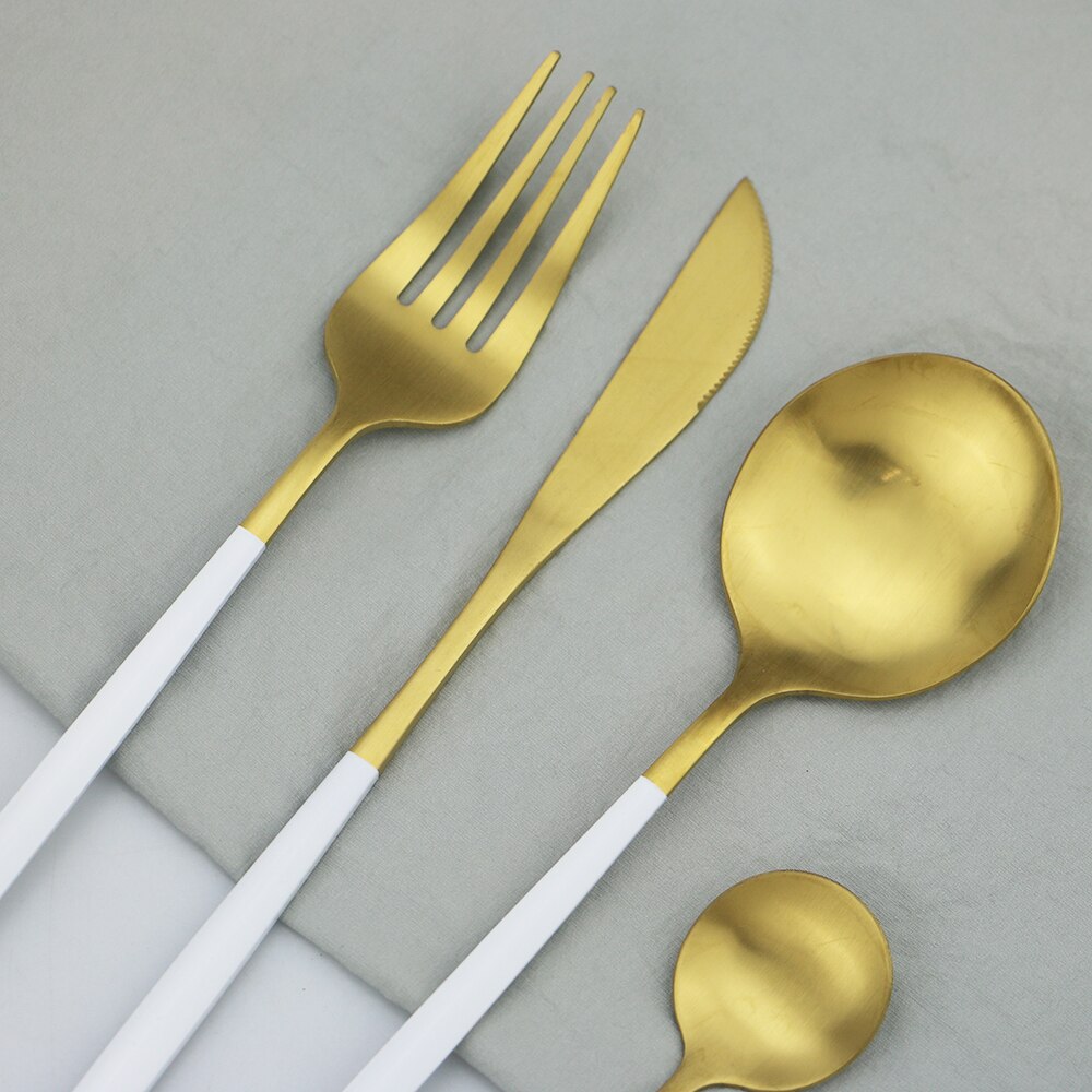 Couverts en acier inoxydable, 30 pièces