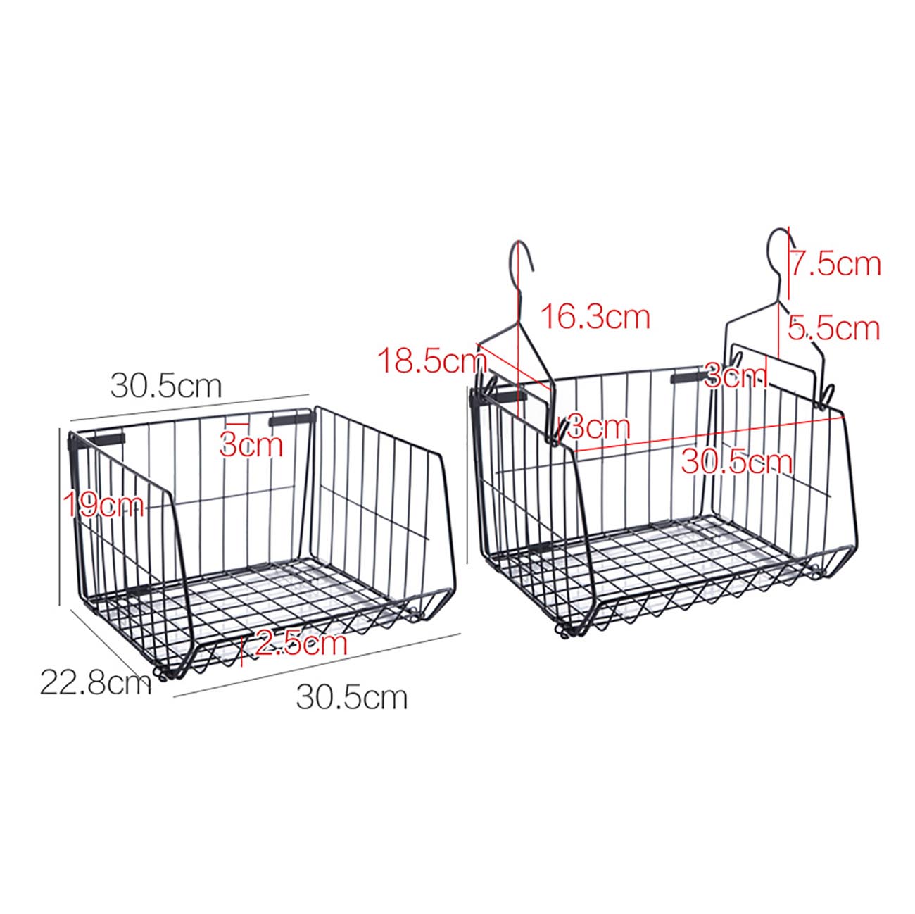Étagère de rangement en fer pour chambre