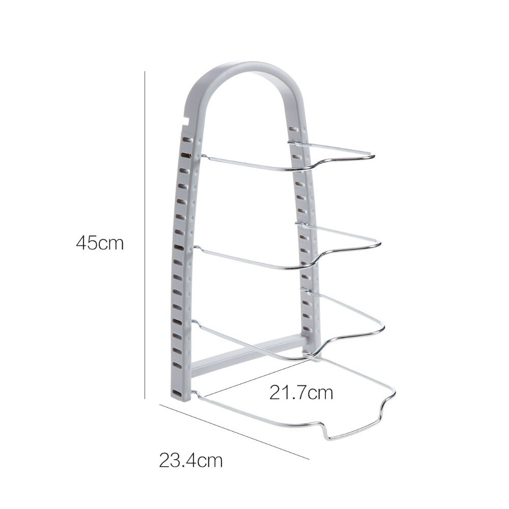 OTHERHOUSE – organisateur de cuisine, Pot de rangement, étagère, batterie de cuisine, couvercle de casserole, support, accessoires de cuisine