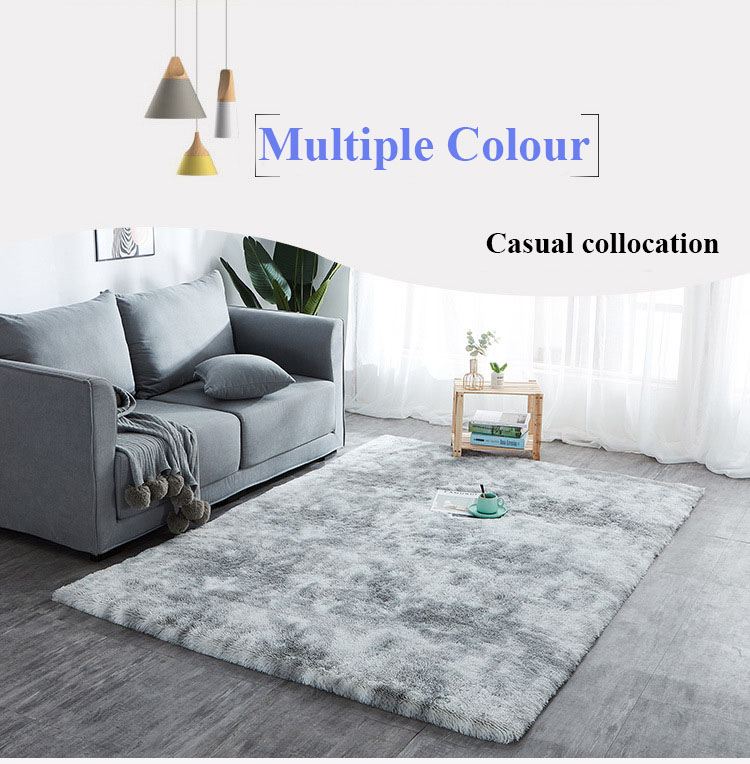 Tapis de sol épais en velours doux