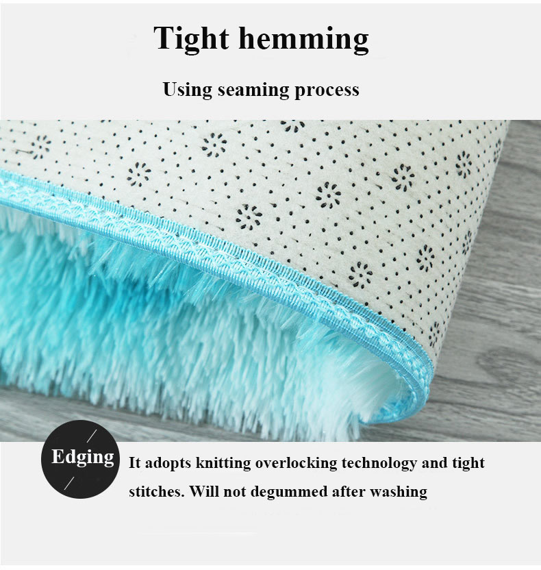 Tapis de sol épais en velours doux