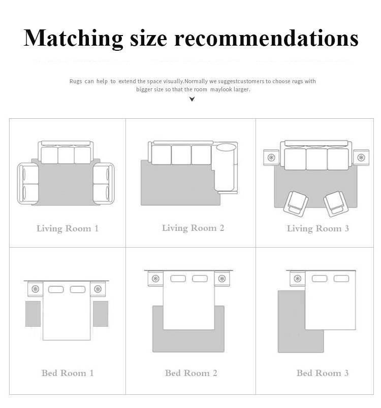 Tapis de sol épais en velours doux