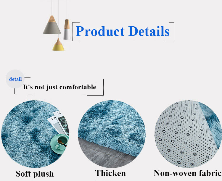 Tapis de sol épais en velours doux