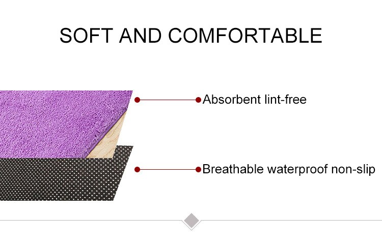 Tapis Long en peluche pour enfants