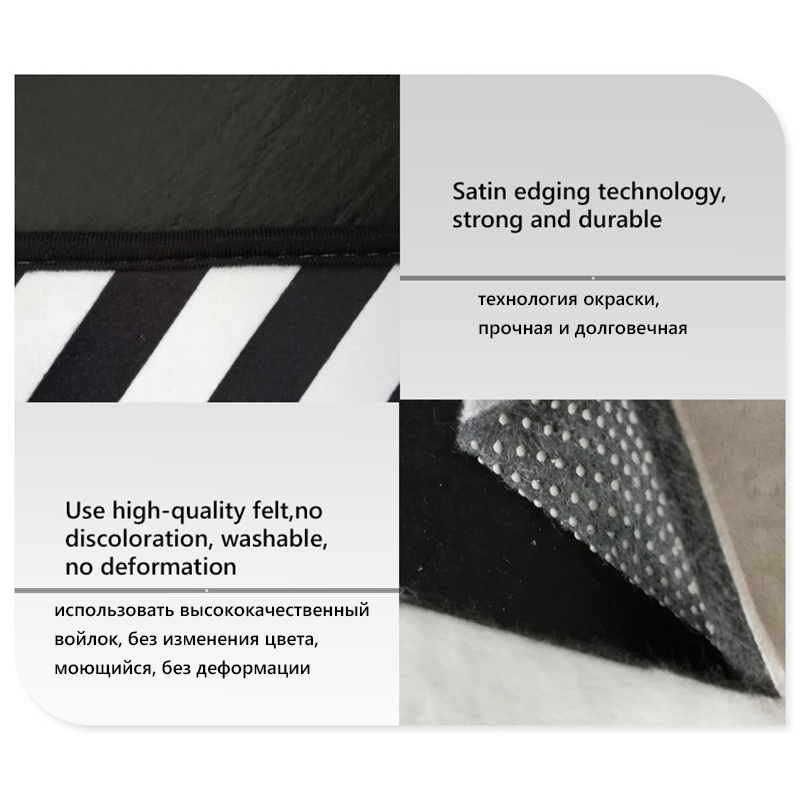 Tapis imprimé géométrique