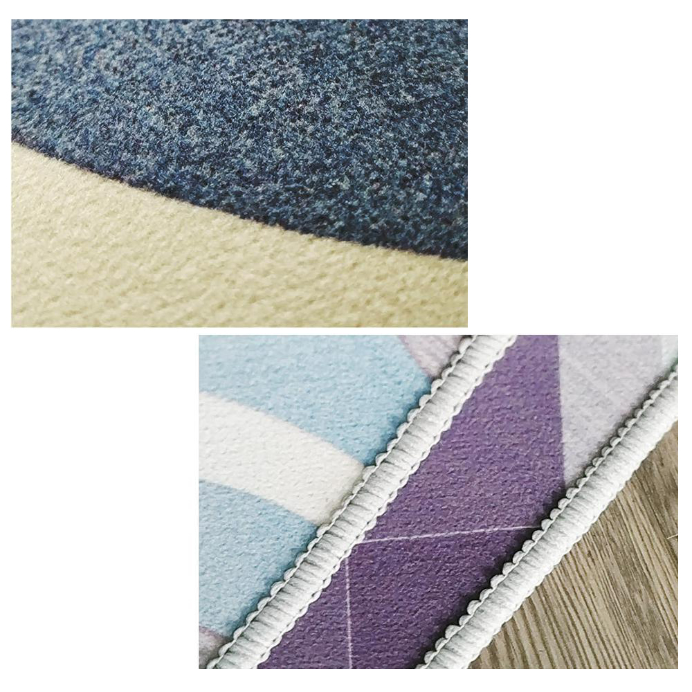 Tapis imprimé géométrique