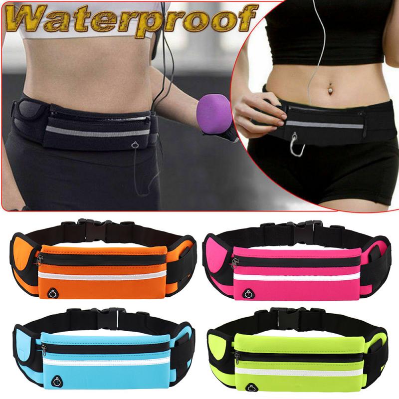 Nouveau Sac de Taille En Cours D'exécution En Plein Air Portable Unisexe Jogging Pochette De Voyage De Sport De Remise En Forme Accessoires Support Pour Téléphone Sac De Ceinture