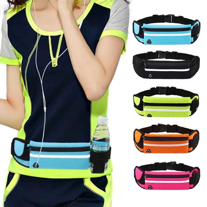 Nouveau Sac de Taille En Cours D'exécution En Plein Air Portable Unisexe Jogging Pochette De Voyage De Sport De Remise En Forme Accessoires Support Pour Téléphone Sac De Ceinture