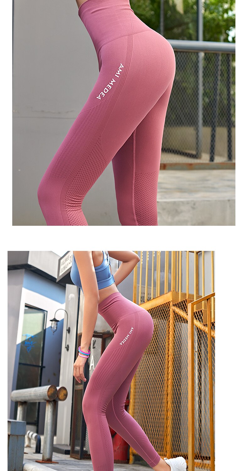 Leggings femmes pantalons Push-Up collants de gymnastique Sexy ventre contrôle Sport Yoga pantalon taille haute Legging Fitness course Capri pantalon 2020