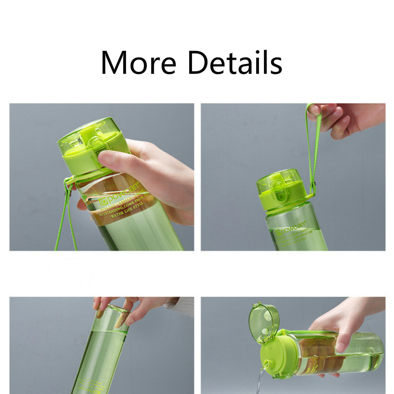 Tasse de sport pour Couple, bouteille de boisson Portable en plastique, tartre d'extérieur, corde, bouteille d'eau, jus de lait, tasse d'eau de cuisine