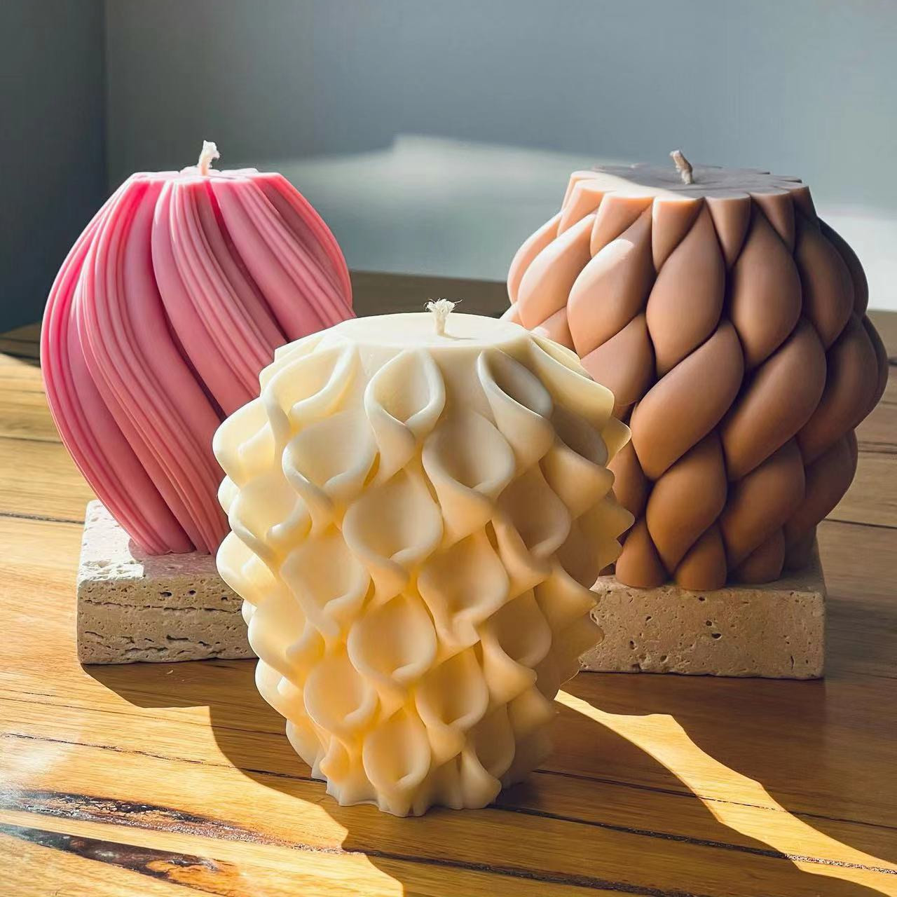 Moules de bougies en Silicone