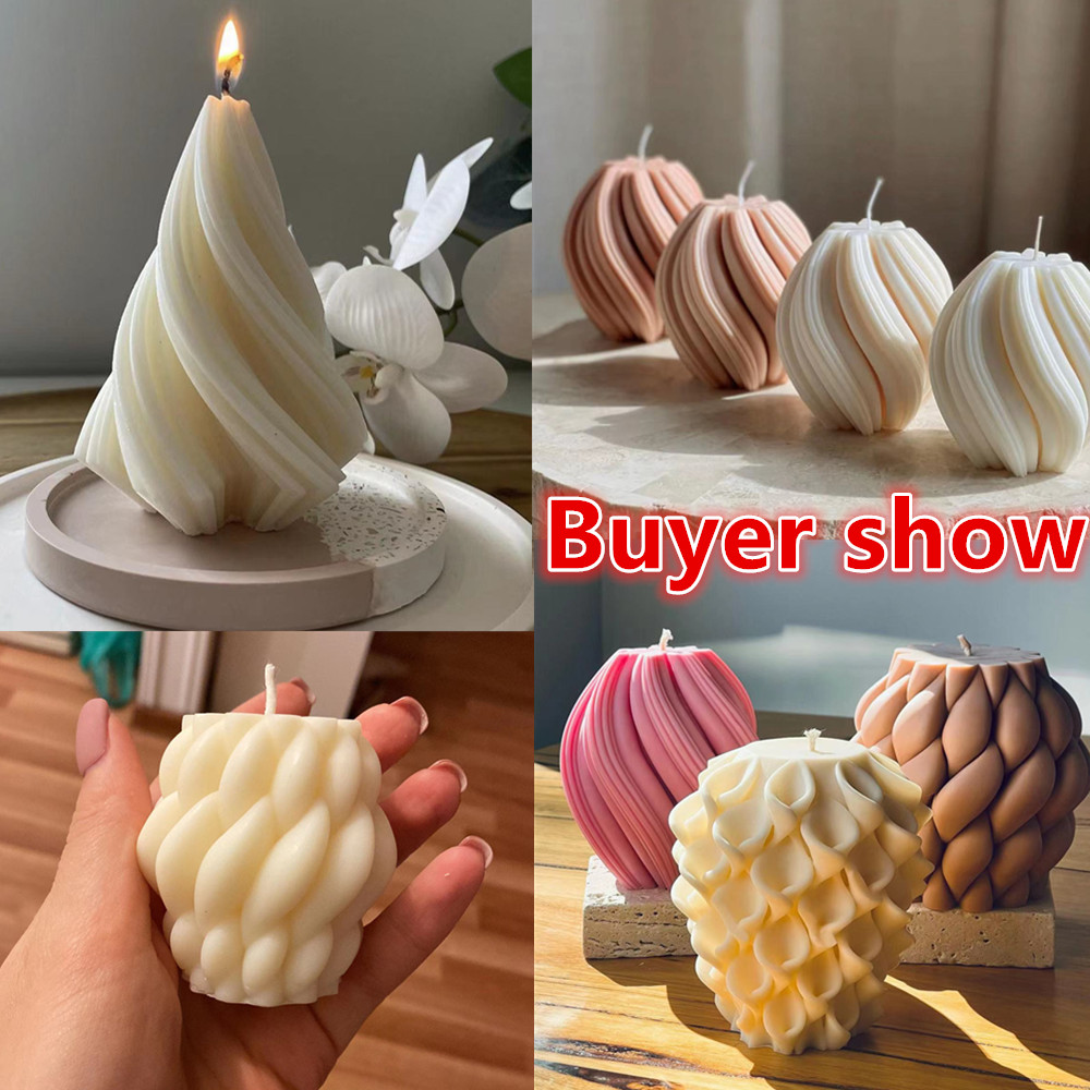 Moules de bougies en Silicone