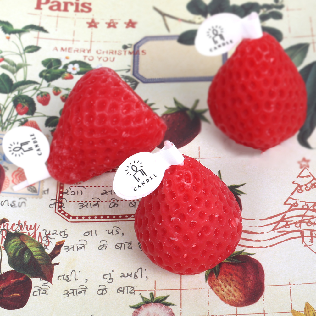 Bougies Parfumées à la Fraise