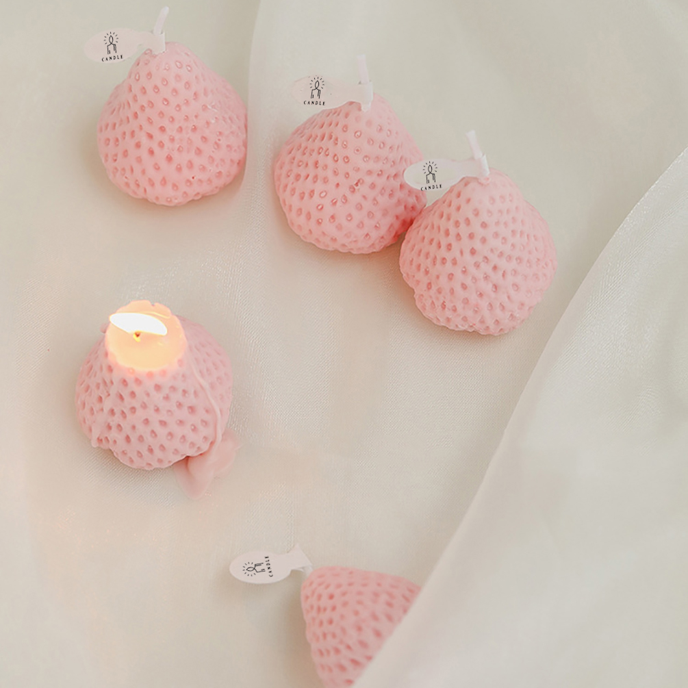 Bougies Parfumées à la Fraise