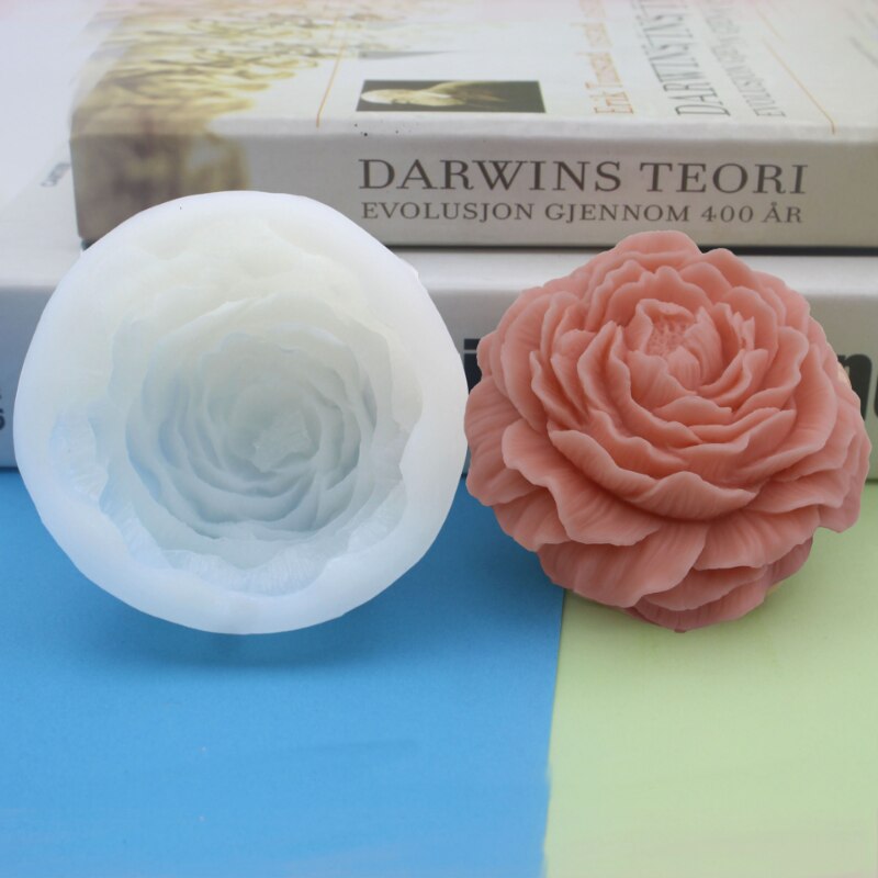 Grand moule à pivoine en Silicone
