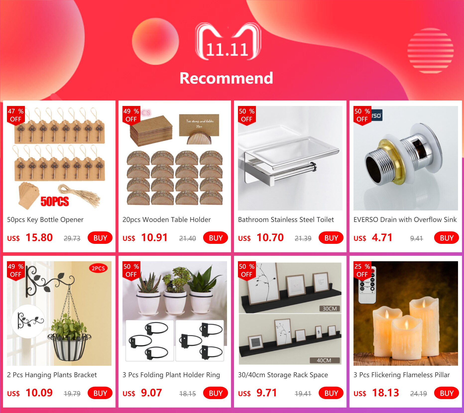 Bougies sans flamme à LED