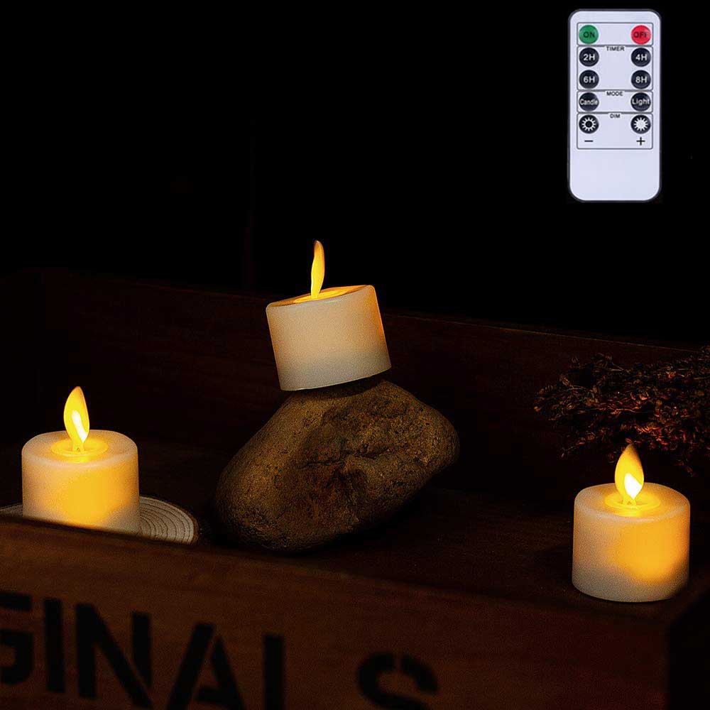 Bougie de noël décorative