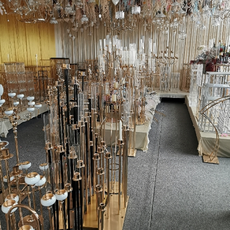 Bougeoirs Simples en Métal de Style Européen pour Décoration, Chandelier Mariage, Bar, Salon, Table de Maison