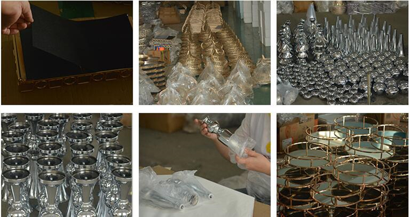 Bougeoirs Simples en Métal de Style Européen pour Décoration, Chandelier Mariage, Bar, Salon, Table de Maison