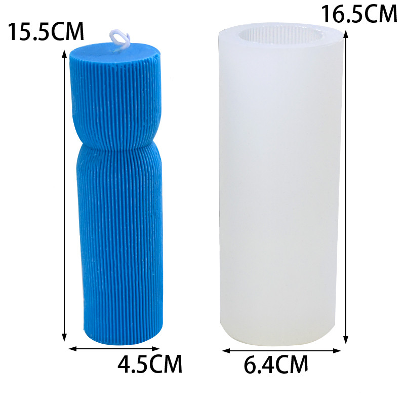 Moules à bougies cylindriques