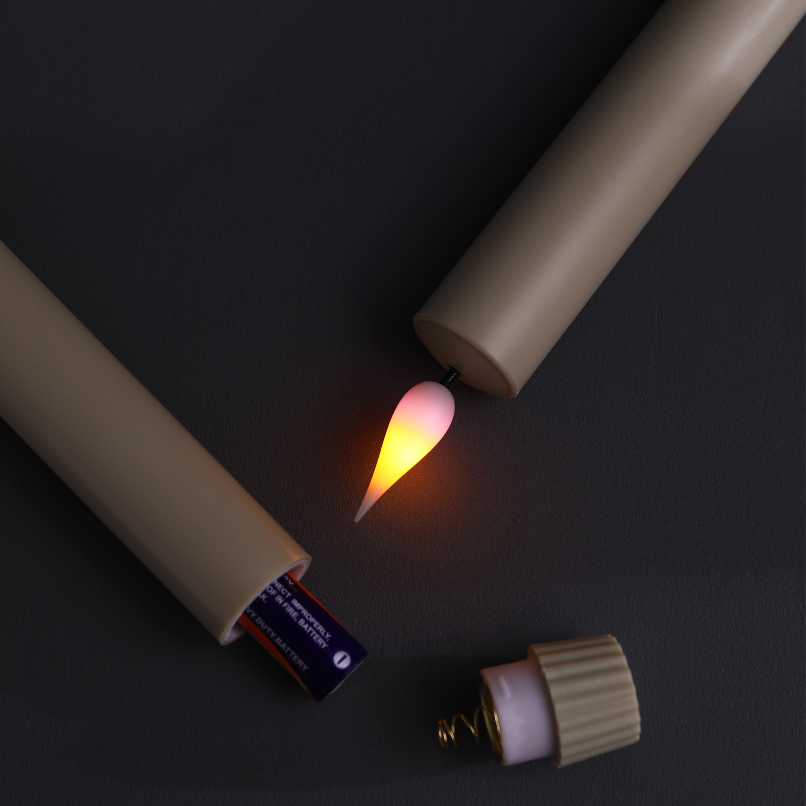 Lot de 6 bougies LED