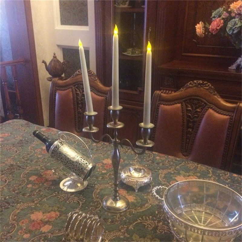 Paquet de 6 bougeoirs coniques