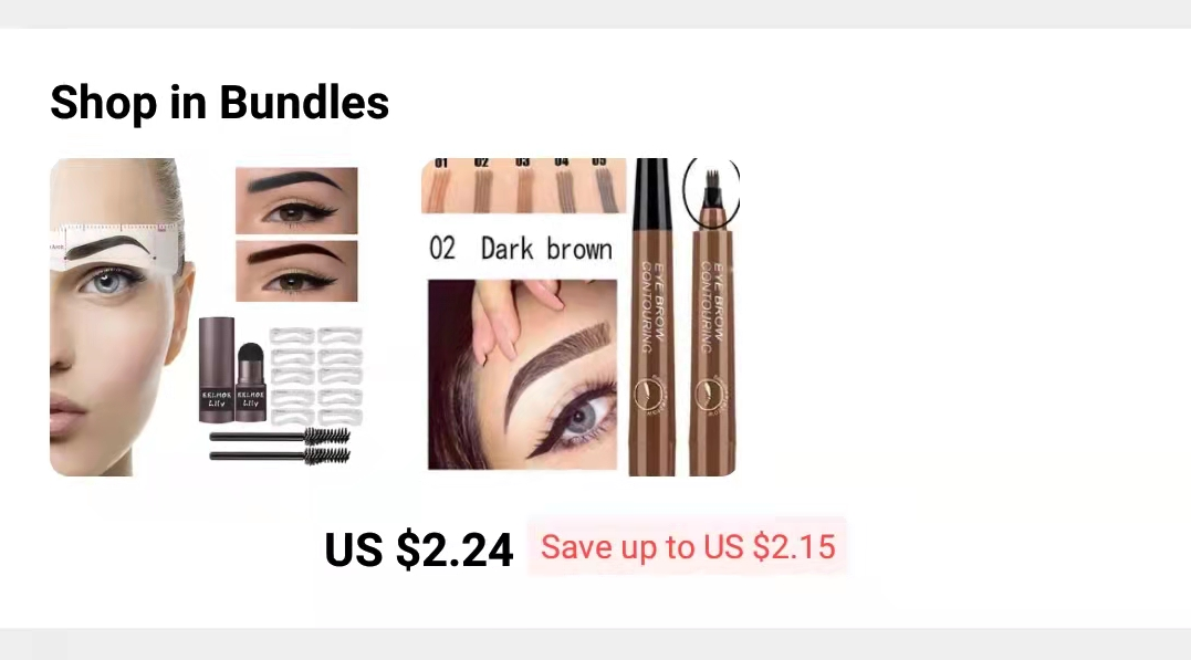 Pochoir et modèles de sourcils